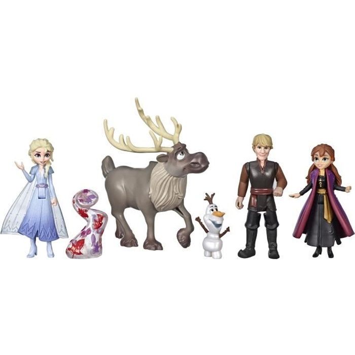 La Reine Des Neiges - Set Poupées Et Figurines