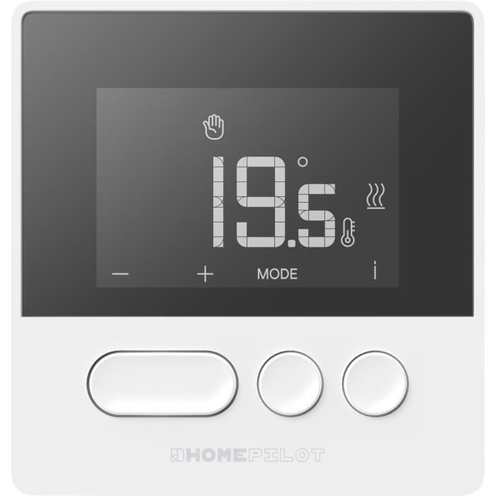 Thermostat connecté Pure avec récepteur - HOME PILOT - Chauffage