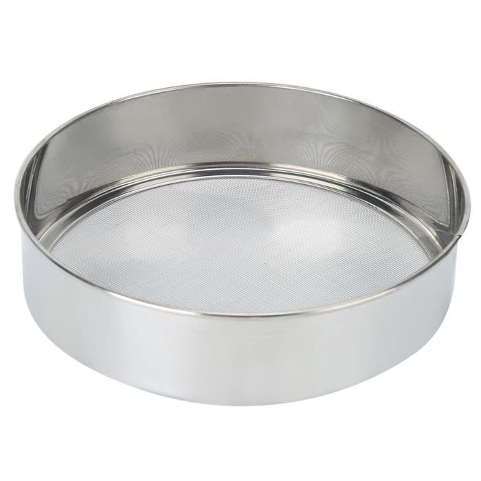 Passoire à Huile Inoxydable 30 Cm - Tamis Fine Maille Multifonction Cuisine & Pâtisserie - Égouttoir Légumes Farine