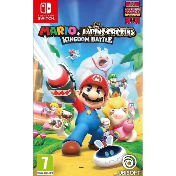 Mario + The Lapins Crétins Kingdom Battle Jeu Switch import Mario + The Lapins Crétins Kingdom Battle Jeu Switch import