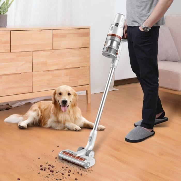 SHOT CASE JASHEN S16E Aspirateur balai sans Fil 350 W Tete de Plancher Intelligente 2 en