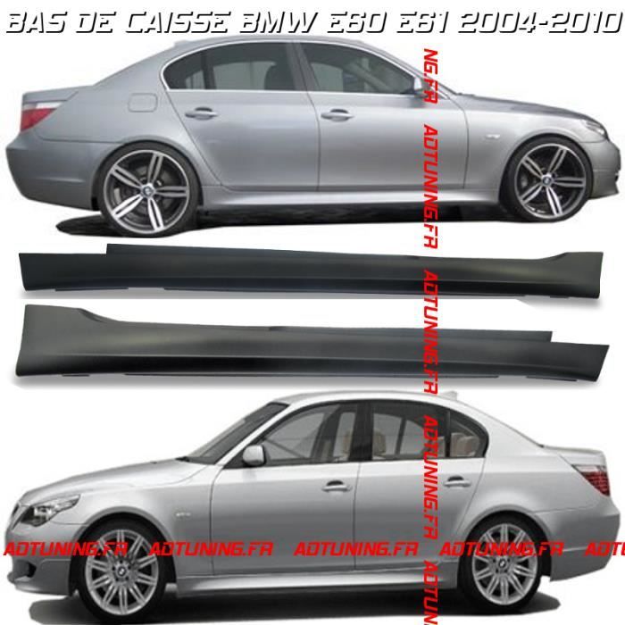 2 BAS DE CAISSE PACK M / M5 EN ABS BMW SERIE 5 E60 ET E61 2004-2010