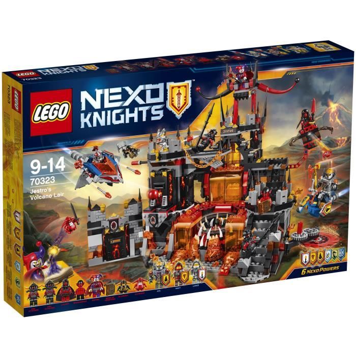 Photo de lego-nexo-knights-70323-le-repaire-volcanique-de-jestro