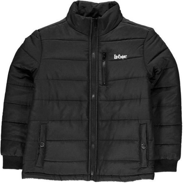 PARKA MANTEAU ENFANT LEE COOPER NOIR