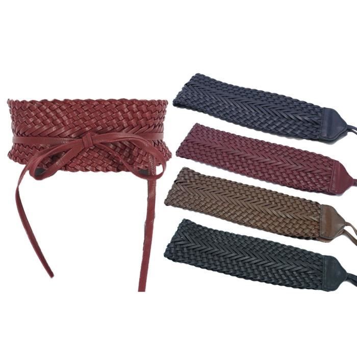 ceinture taille haute large