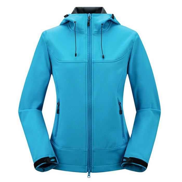 Veste softshell femme sale hiver