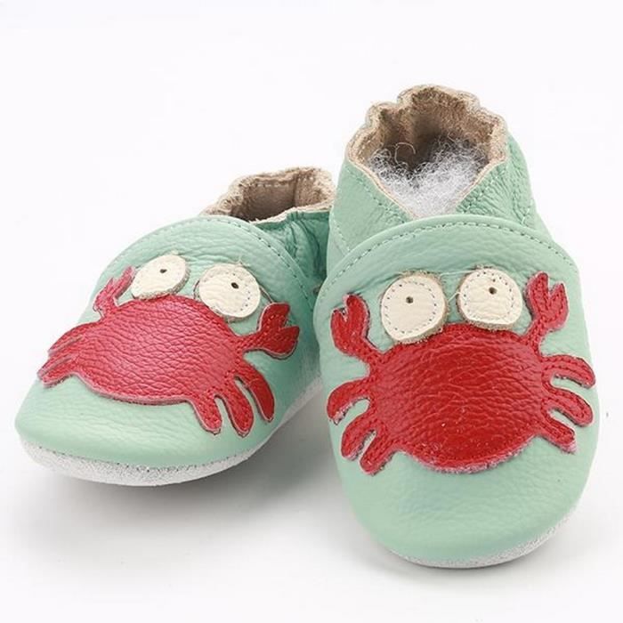 Chaussures Soft Semelle Anti Derapante Pantoufles Bebe Premiers Pas Motif De Crabe Rouge Vert Cdiscount Chaussures Soft Semelle Anti Derapante Pantoufles Bebe Premiers Pas Motif De Crabe Rouge Vert Cdiscount