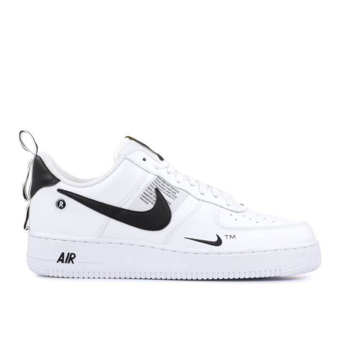 BASKET NIKE AIR FORCE 1 '07 LV8'OVERBRANDING' Blanc - Cdiscount Chaussures