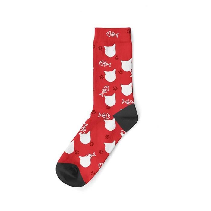 Chaussettes personnalisées tete on sale