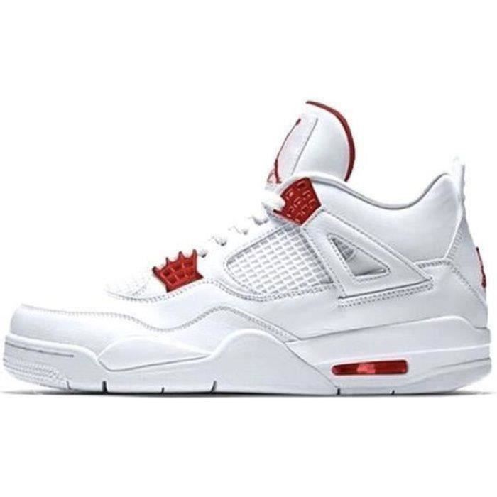 Nike jordan blanche et rouge 2025