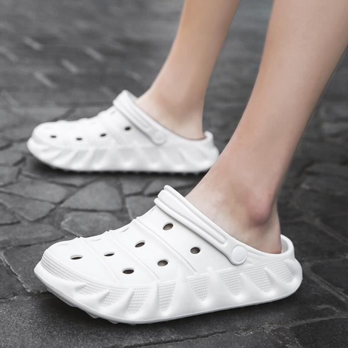Sandales Souples Homme Femme – Sabots De Plage à Enfiler – Légères Et Antidérapantes