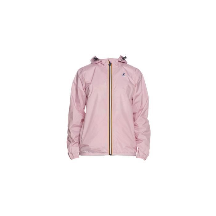 Blouson K Way LE VRAI CLAUDETTE 3.0 PARKWAY Femme Rose Rose Cdiscount Pret a Porter