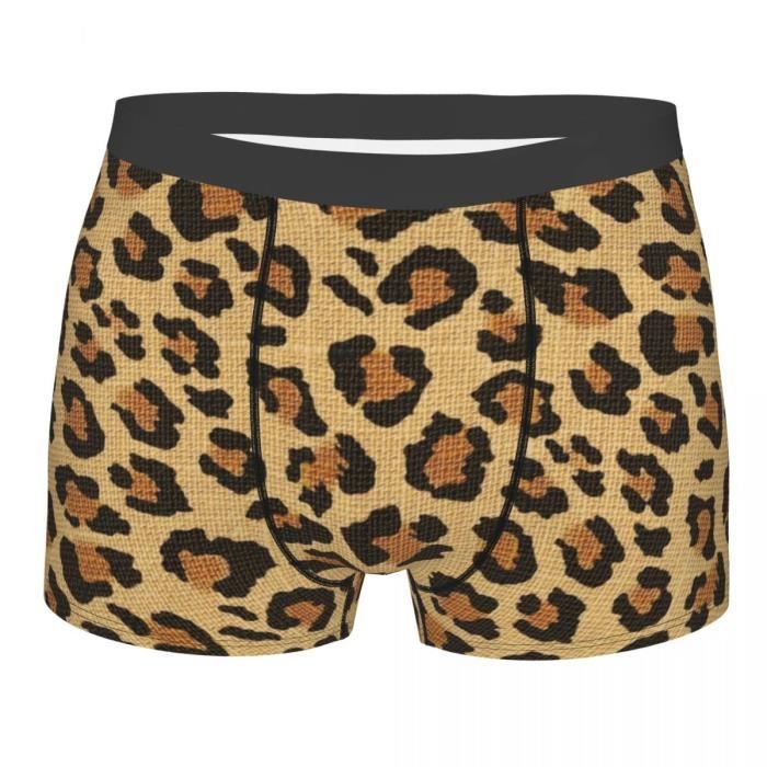 Boxer shorty Boxer imprime 3D leopard rose pour homme sous vetement masculin culotte slip calecon commande B524828183 Blanc Cdiscount Pret a Porter