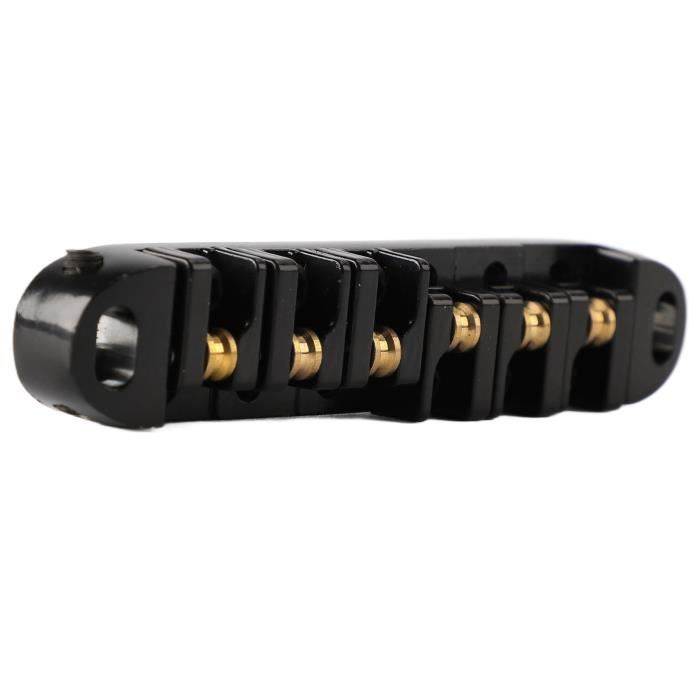 Pont De Selle Pour Guitare Dobro - 2 Pièces En érable Et ébène, Remplacement Accessoire - 10