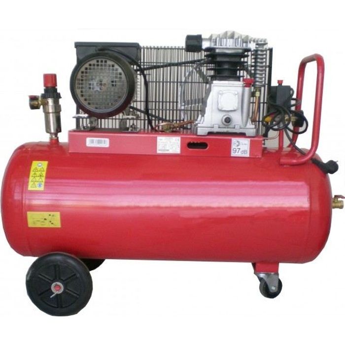 COMPRESSEUR AIR A HUILE 100L 10B Outifrance