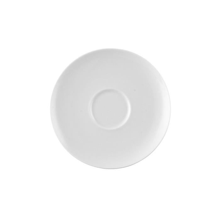 Villeroy & Boch Artesano Original Soucoupe 17 Cm Pour Café Au Lait - Porcelaine Premium Blanche