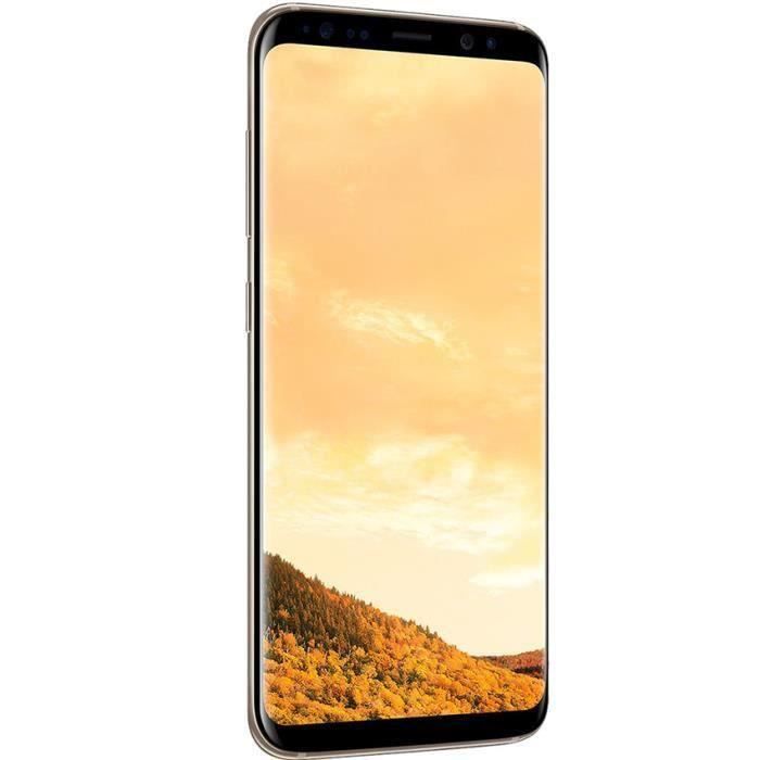 SAMSUNG Galaxy S8 64 go Or - Reconditionné - Très bon état Reconditionné - Samsung reconditionné disponible sur Cdiscount Seconde Vie