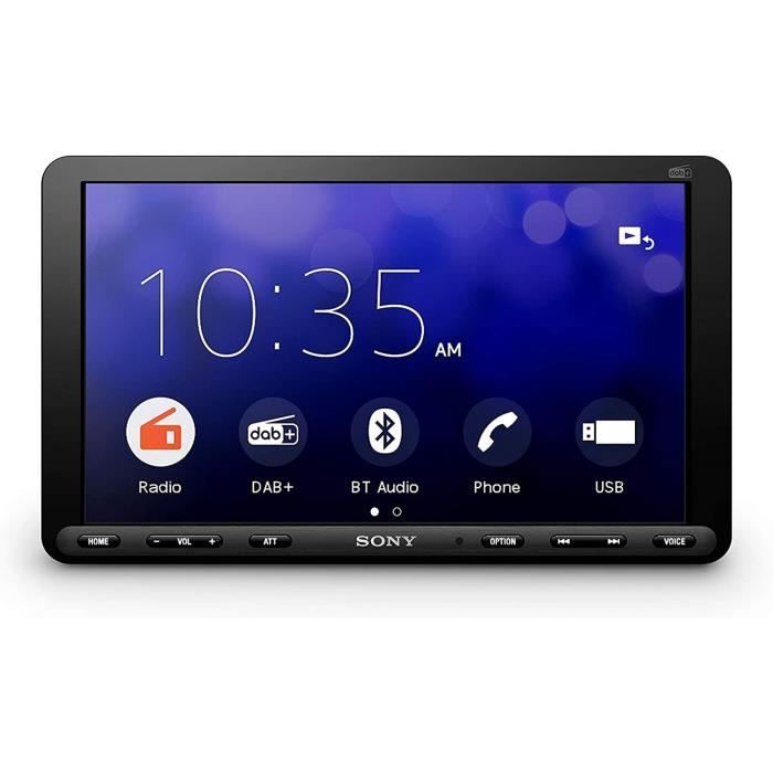 Sony XAV-AX8050D Récepteur AV Grand écran 9 Pouces avec Apple CarPlay, Android Auto et Weblink 2.0 - XAVAX8050D.EUR