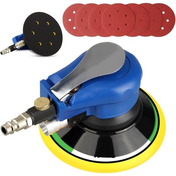 Ponceuse Orbitale Pneumatique Luqeeg - 10000 RPM - Pour Coins Et Finition