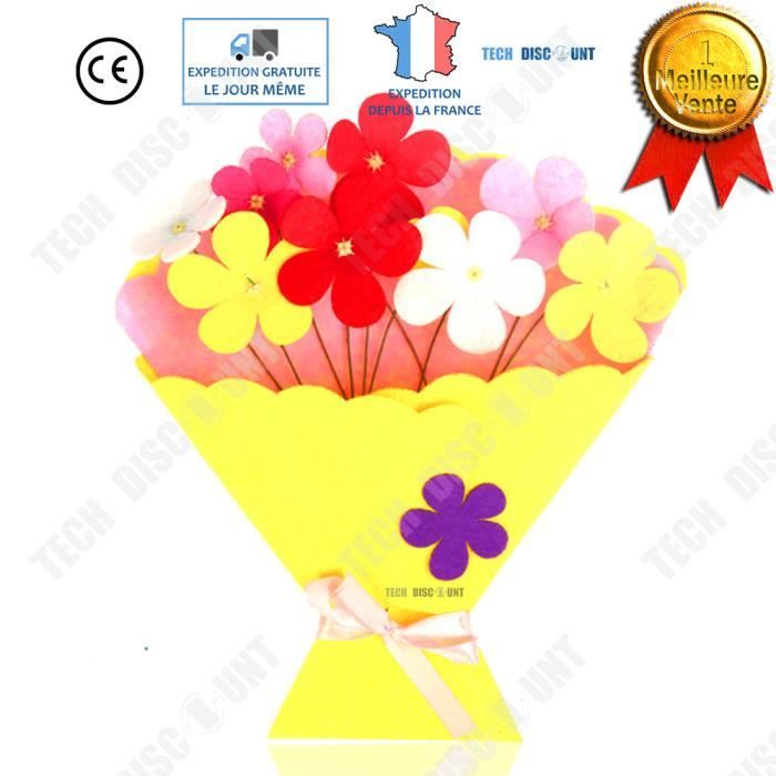 400 Fils Chenille (cure-pipe) Colorés - Kit Créatif Pour Bouquets, Déco DIY - Rose, Violet Clair, Violet Foncé, Vert - 5