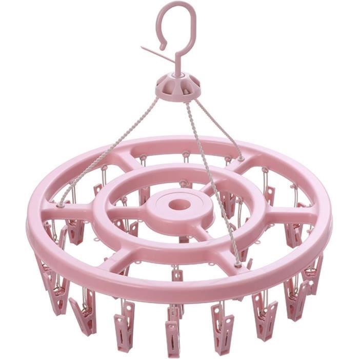 Étendoir Chaussette TRAHOO - Étendoir À Linge À Suspendre Avec 32