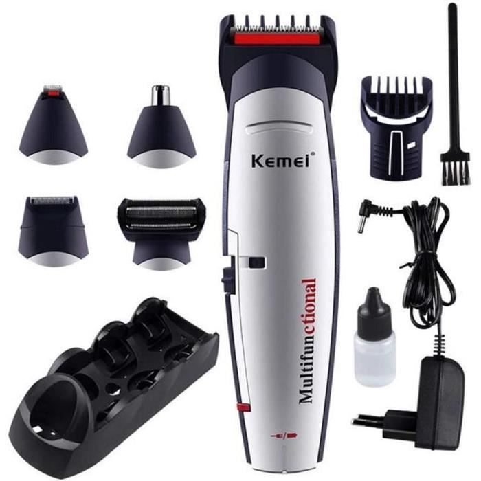 Tondeuse Cheveux Et Barbe Rechargeable Universelle - Coupe Précise, 45 Min D'autonomie, Acier Inox