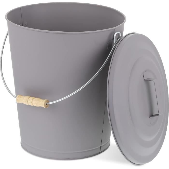 Seau à Tamis Pour Pellets 10l Charbonnière Seau à Charbon Et Pellet Noir Chez BRULE & Co Seau à Pellets Foir'fouille