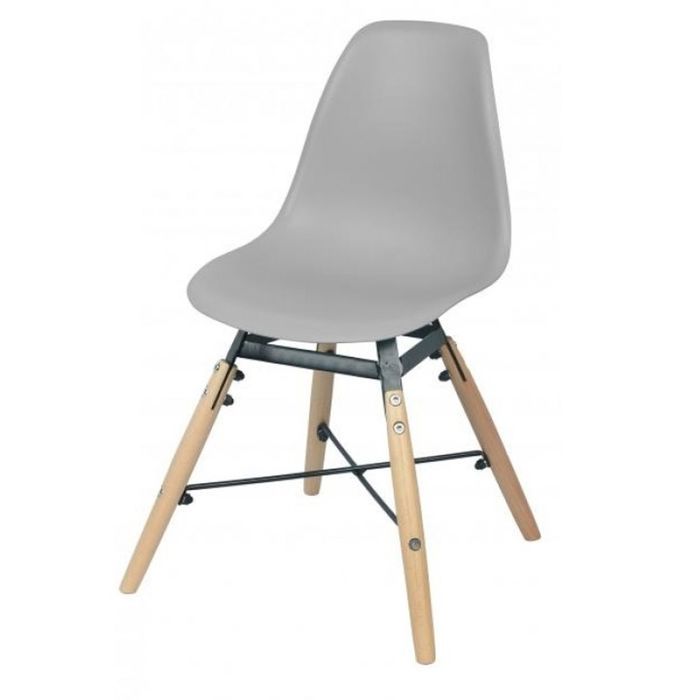 Urban Living - Chaise design scandinave enfant Judy - Gris