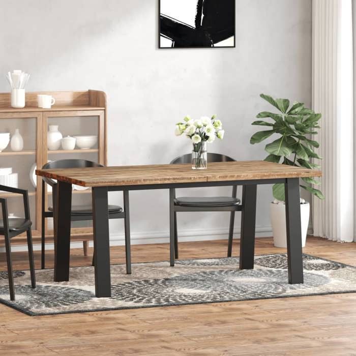 Table A Manger Rectangulaire Achat Vente Table A Manger Rectangulaire Pas Cher Cdiscount