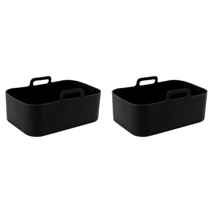Boucles Magnétiques Silicone Pour Friteuse à Air – Fixation Papier Sulfuré, 2 Aimants Longs + 4 Courts, Universel
