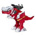 POWER RANGERS - Battle Attackers Dino Fury Zord champion tyrannosaure - Figurine électronique - pour enfants - dès 4 ans-1