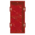 LEGRAND Boîte de maçonnerie Batibox carrée - 2 postes - 40 mm - rouge-1