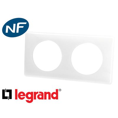 CP0009 Plaque De Finition Céliane Blanc Emaillé - 2x2 Postes - Professionnel