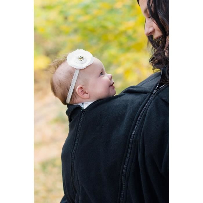 Veste polaire pour 2025 porte bebe