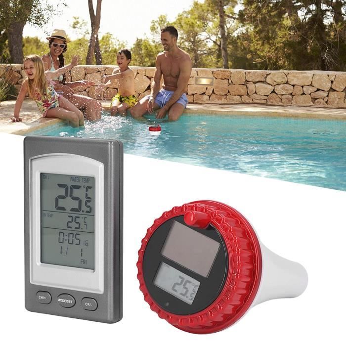 Thermomètre De Piscine Sans Fil, Kits De Test De Bassin