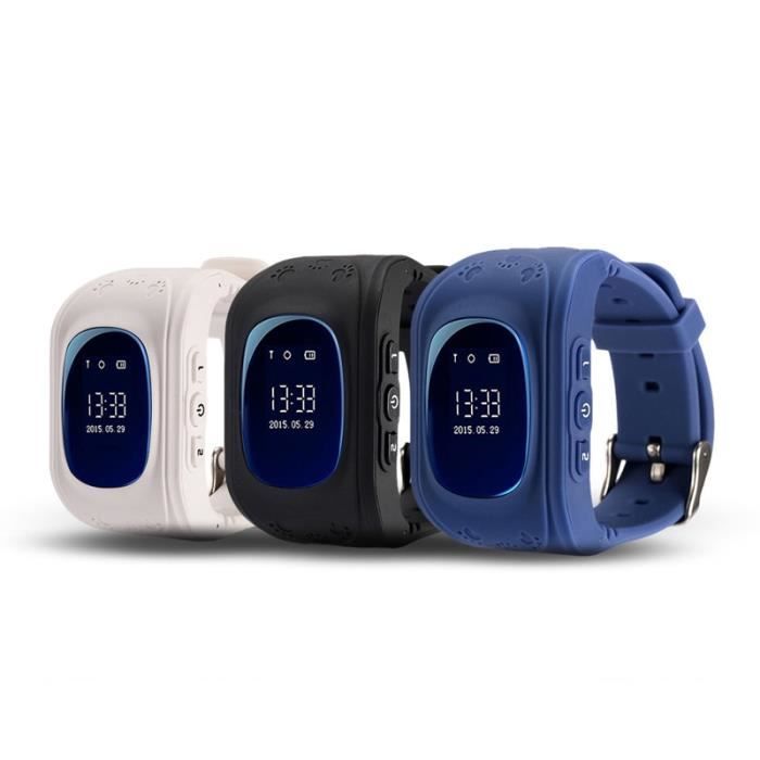 Montre connect e Q50 GPS intelligent b b t l phone montre Q50