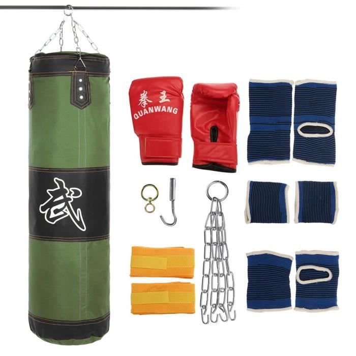 Sac de frappe,Sac de sable de boxe, sac de frappe vide, équipement  Taekwondo Kickboxing mma, Arts martiaux, coup de Type 120cm