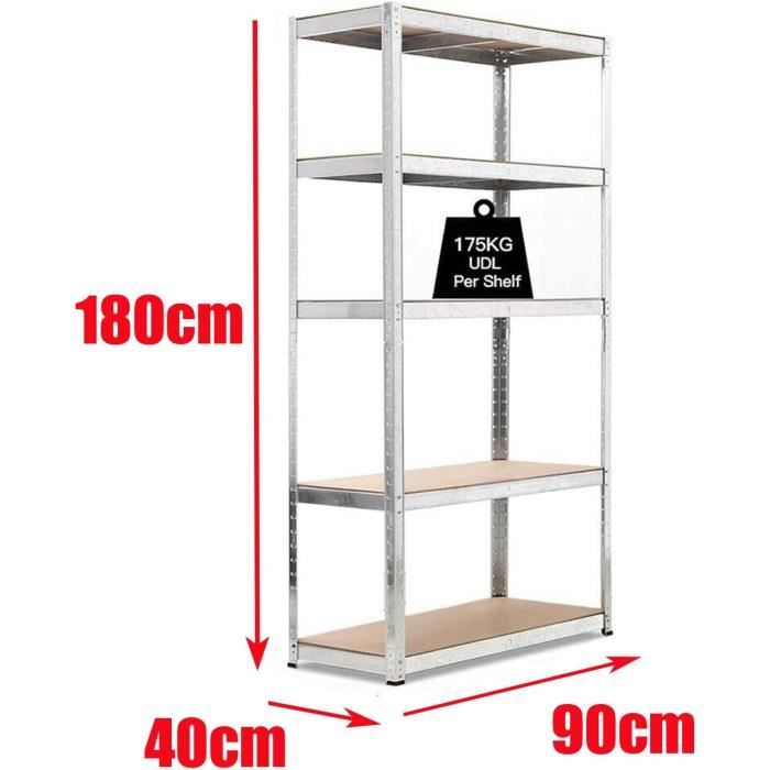 WONG Étagère murale avec crochets 2 paniers 4 crochets - Cdiscount Maison