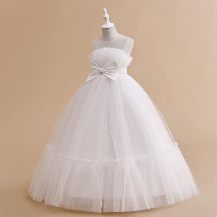 Robe De Princesse D'été Pour Fille - Sans Manches, Ceinture Incluse, Plissée - Tenue Légère Et élégante Pour Toutes Occasions - 7