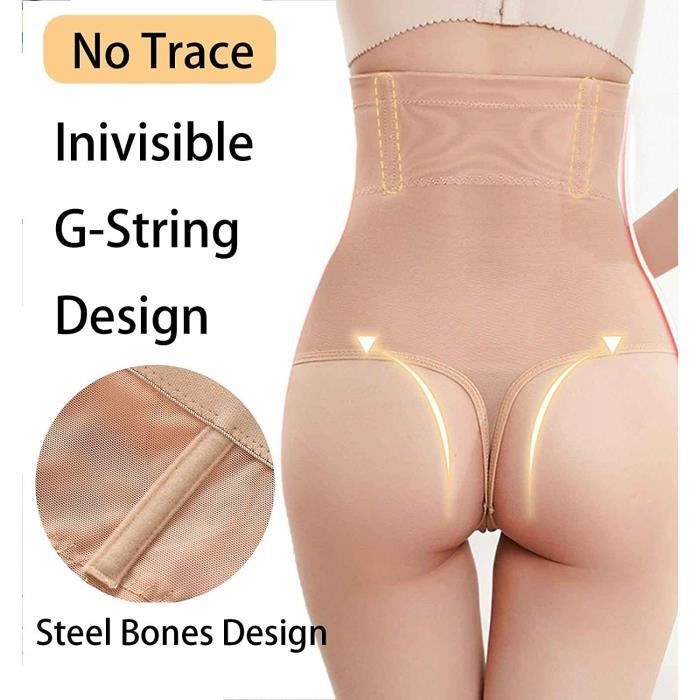 Culotte Gainante Femme Bingrong - Taille Haute Ventre Plat | Effet Lissant Et Remontant Fesses Invisible