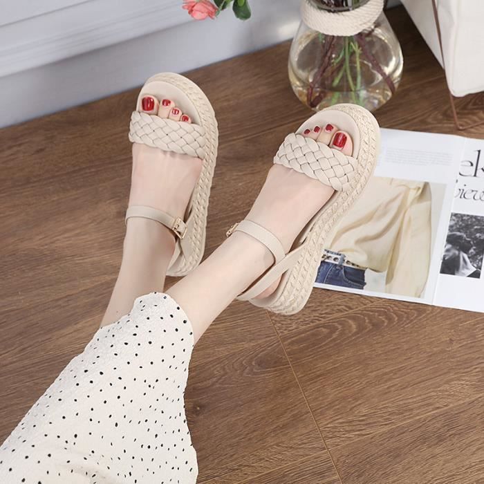 Sandales femmes KJEHOME Chic Classique Loisir Confortable