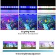 Hengda LED Aquarium, RGB Éclairage Réglables à Spectre Complet pour Plantes d’Aquarium d'eau Douce, 45-70cm-2
