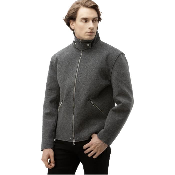Blouson Lacoste gris homme GRIS Cdiscount Pret a Porter