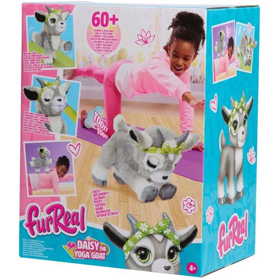 Mini-Chaton interactif de FurReal, Petit Chat en Peluche avec mouvements, Animaux en Peluche, Jouets pour Enfants de 4 Ans et Plus par Just Play