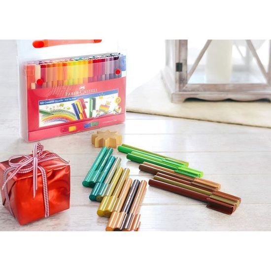 Faber Castell 155208 Stylo Feutre Connecteur Feutre De Coloriage 60er Achat Vente Feutres Faber Castell 155208 St 439 Cdiscount