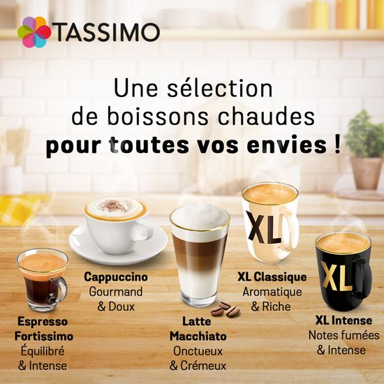 Lot de 2 - Tassimo Petit déj Classic café en dosettes x24 - 199 g -  Cdiscount Au quotidien