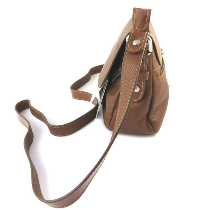 Sac Cuir Maroquinerie Gianni Conti Sac Bandouliere Gianni Conti Sales