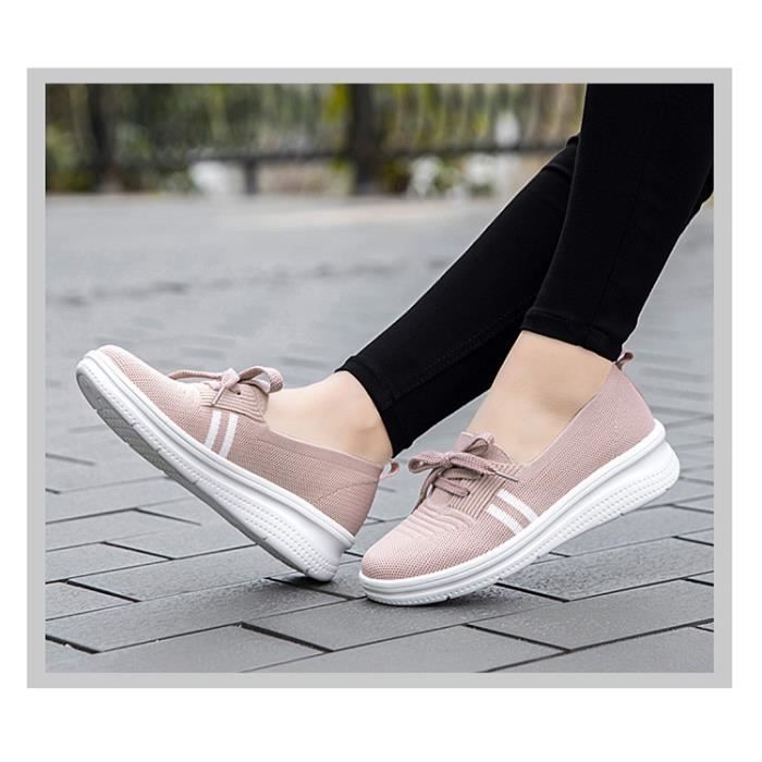 Mocassin online rose femme