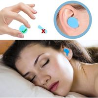 Bouchons D'oreille Anti-bruit En Silicone Souple, 6 Paires, écouteurs étanches, Réduction Du Bruit, Protection Auditive, Insonorisé, Natation, Réutilisable