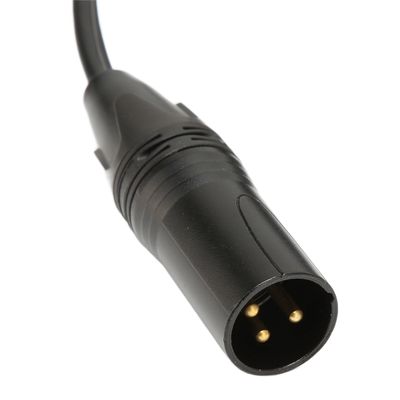 Câble Séparateur XLR Femelle Vers 2 XLR Mâle 0,5 M - Pour Micro, Console, Ampli - Noir